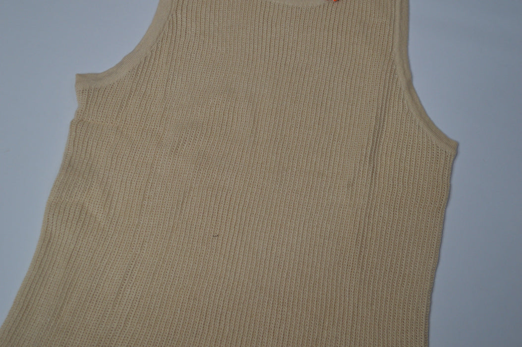 3048 - CROCHET TANKS - TAN