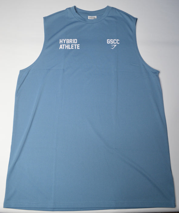 For The Ones Cut Off Tank - Classic blue