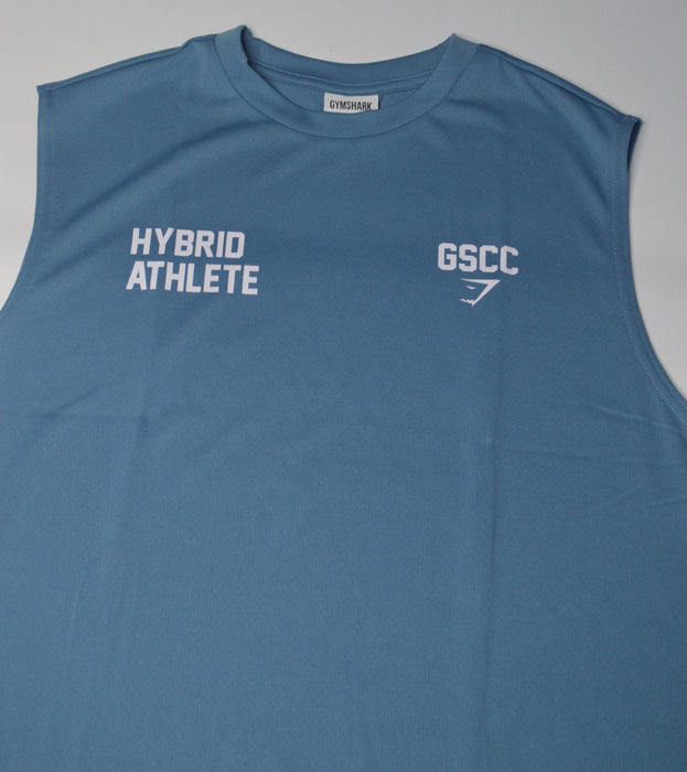 For The Ones Cut Off Tank - Classic blue