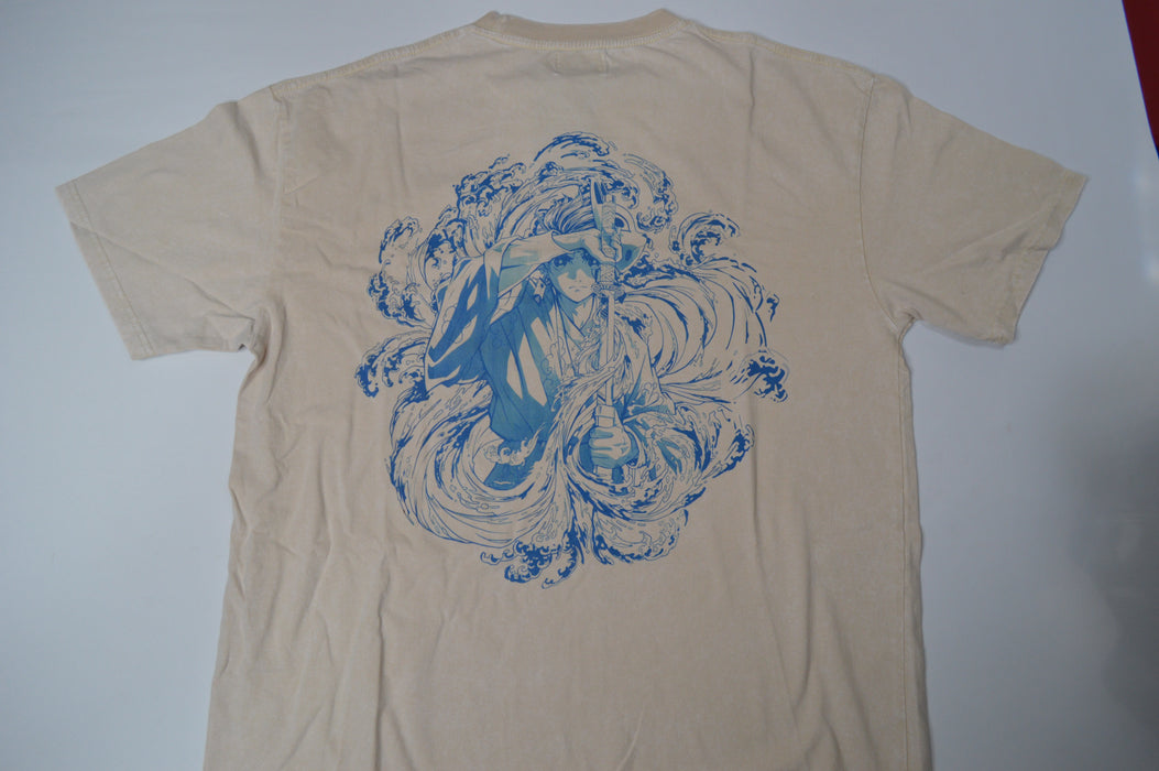 TANJIRO WATER BREATHING 2 SIDED VINTAGE TEE