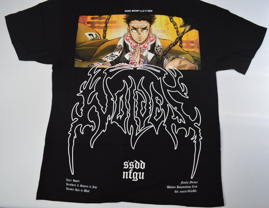 GYOMEI "PREMIUM" OVERSIZED TEE - BLACK