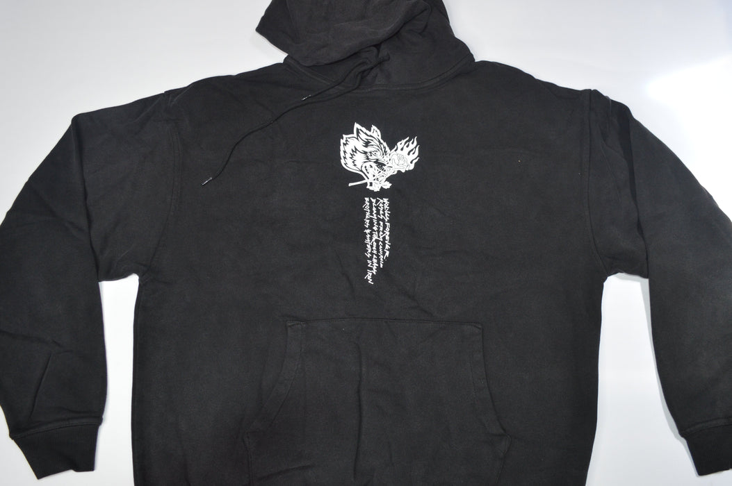 ETERNAL FIRE "BISHOP" HOODIE - BLACK