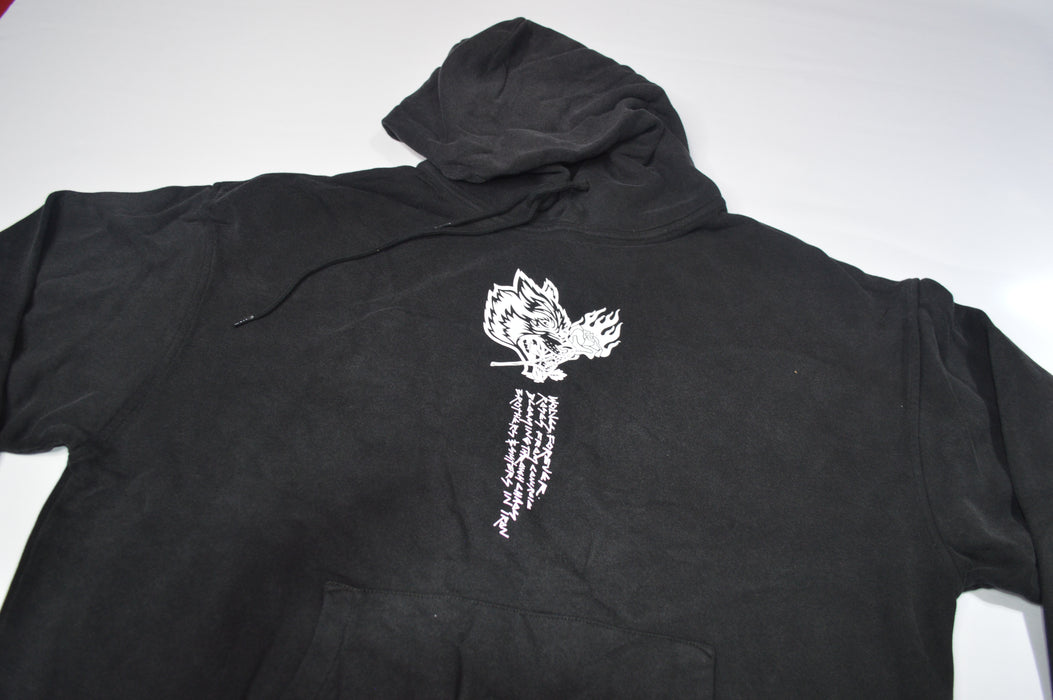 ETERNAL FIRE "BISHOP" HOODIE - BLACK