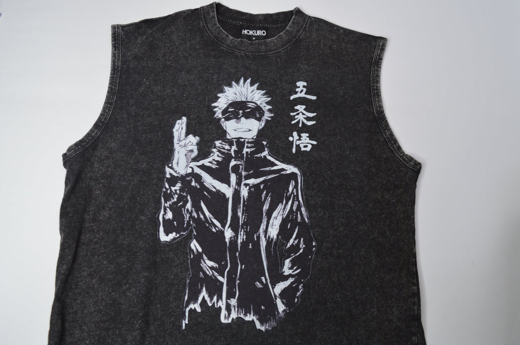 DIVINE SORCERER V2 VINTAGE WASHED TANK TOP