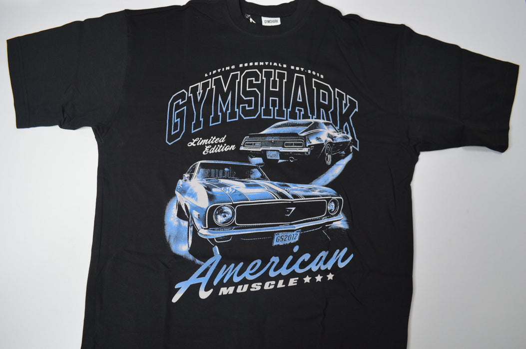 American Muscle Extreme Oversized T-Shirt - Black