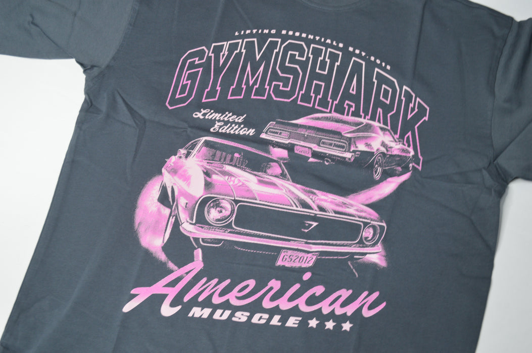 American Muscle Extreme Oversized T-Shirt - Titanium Blue