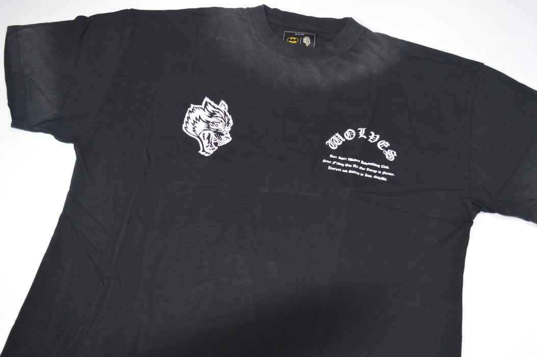 The Last Laugh "Premium" Oversized Tee - BLACK DRIFT WASH