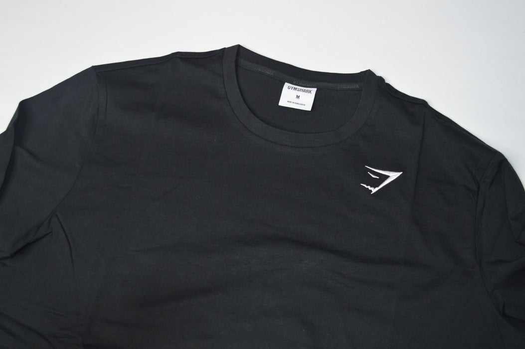 Crest Long Sleeve T-Shirt - Black
