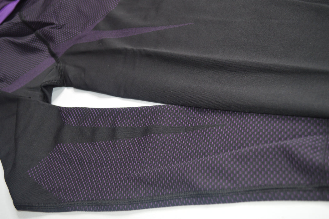 ONYX 5.0 SEAMLESS HOODIE - BLACK/ATHLETIC PURPLE