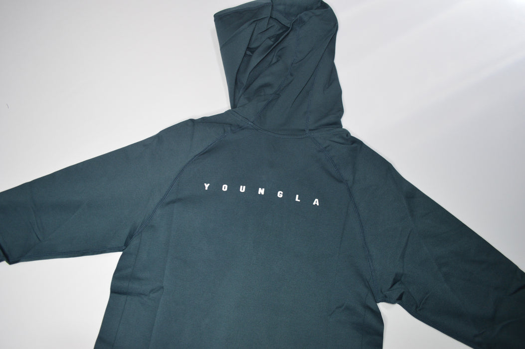 832 - SUPERVILLIAN COMPRESSION HOODIES TEAL