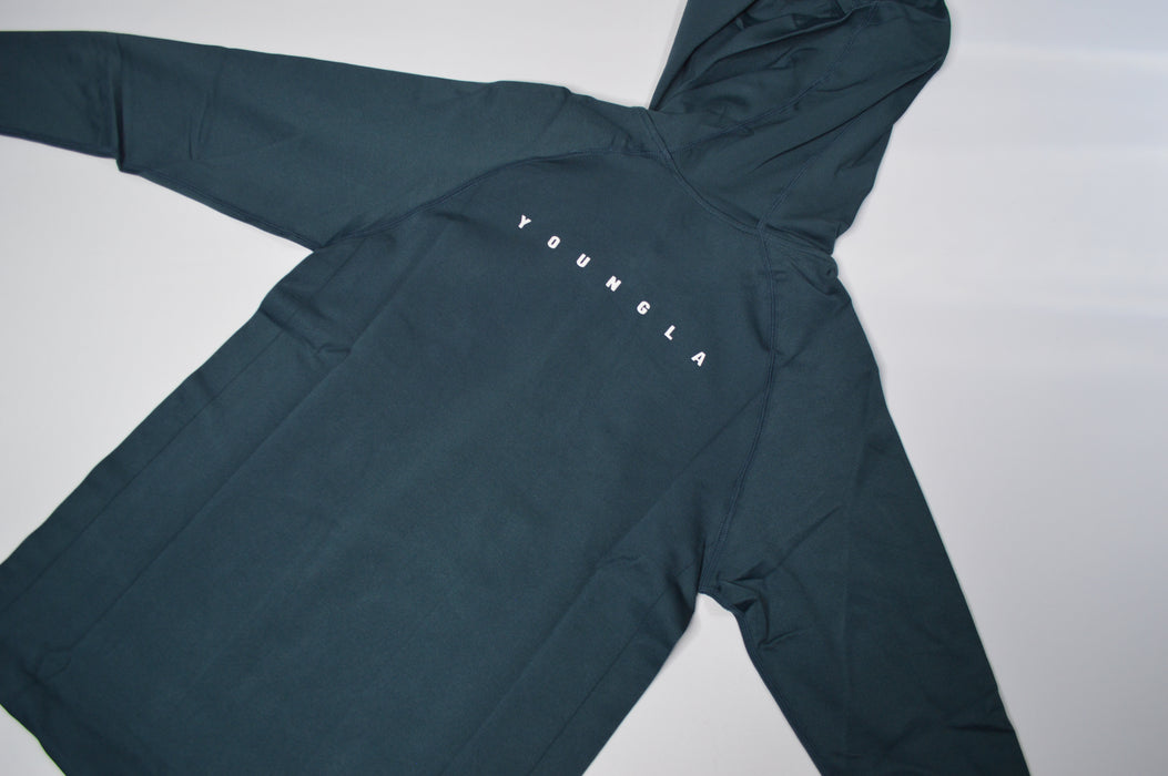 832 - SUPERVILLIAN COMPRESSION HOODIES TEAL