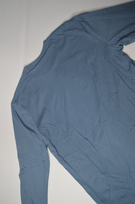Crest Long Sleeve T-Shirt - Faded Blue