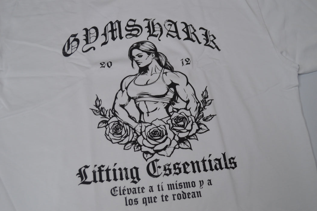 Hispanic Inspired Oversized Graphic T-Shirt White CARLOS BELCAST