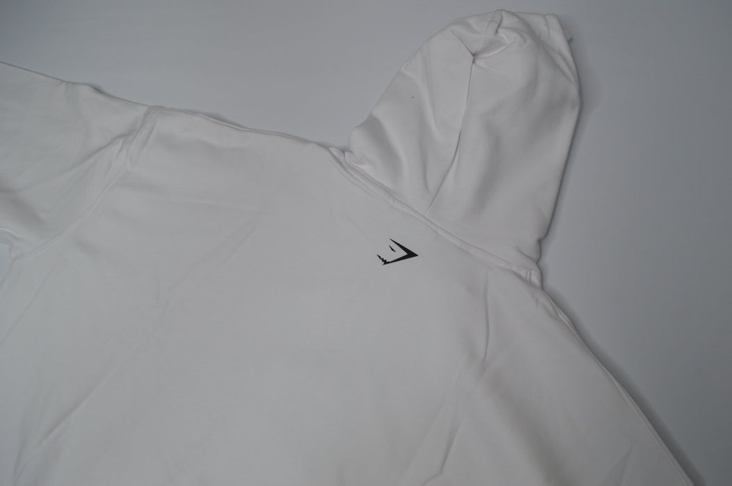 CHERUB GRAPHIC HOODIE - WHITE