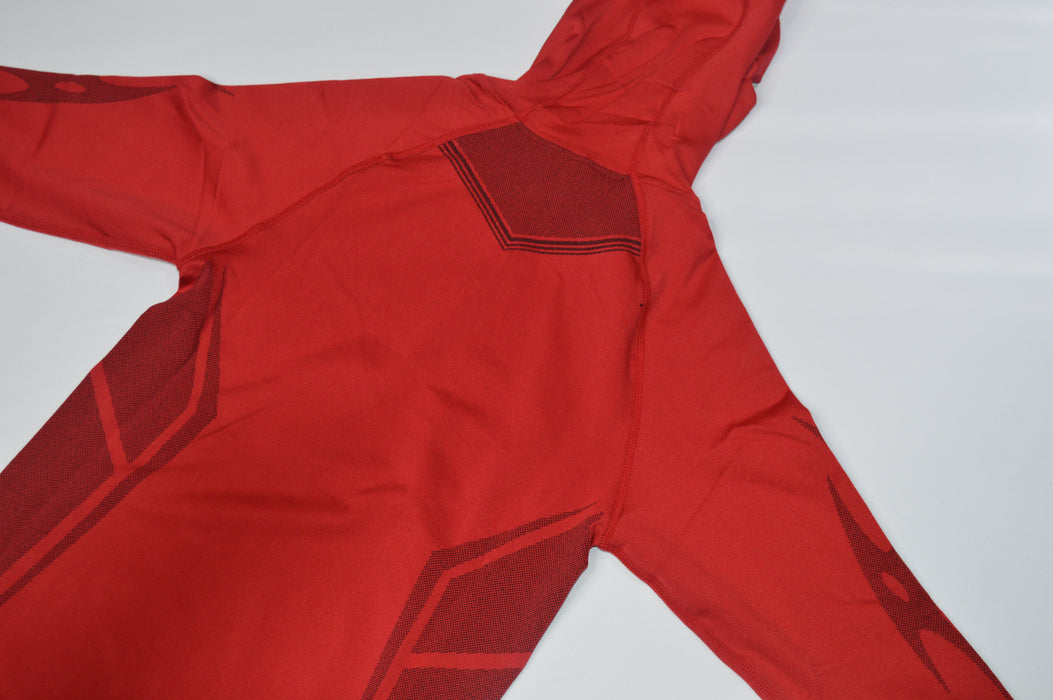 8062 - WARRIOR COMPRESSION HOODIES RED