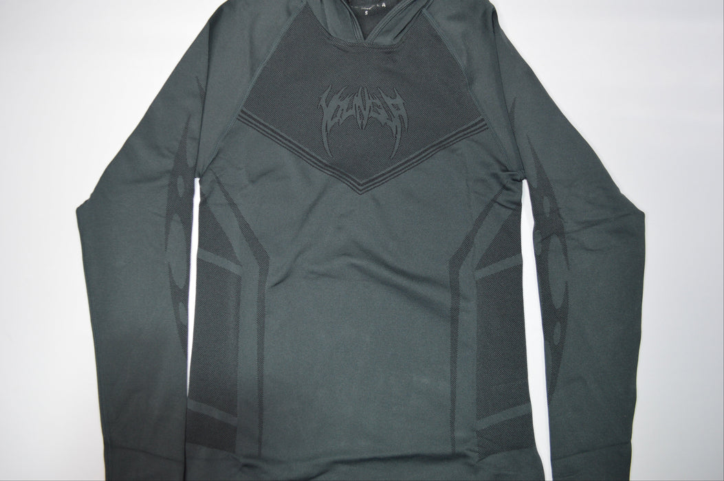8062 - WARRIOR COMPRESSION HOODIES DEEP TEAL