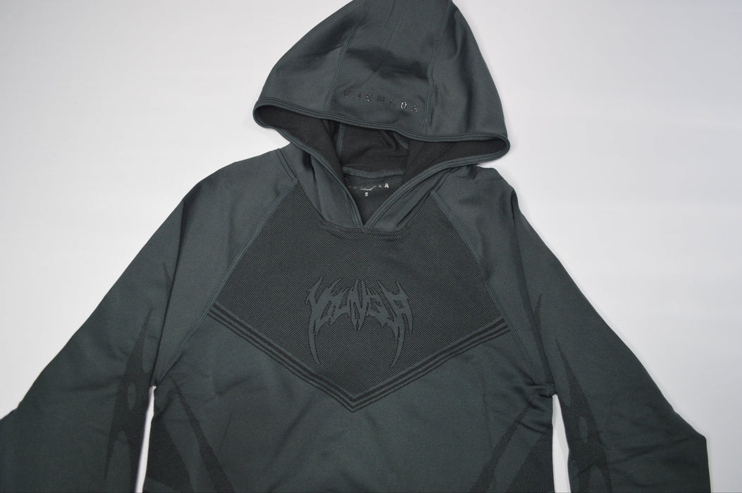 8062 - WARRIOR COMPRESSION HOODIES DEEP TEAL
