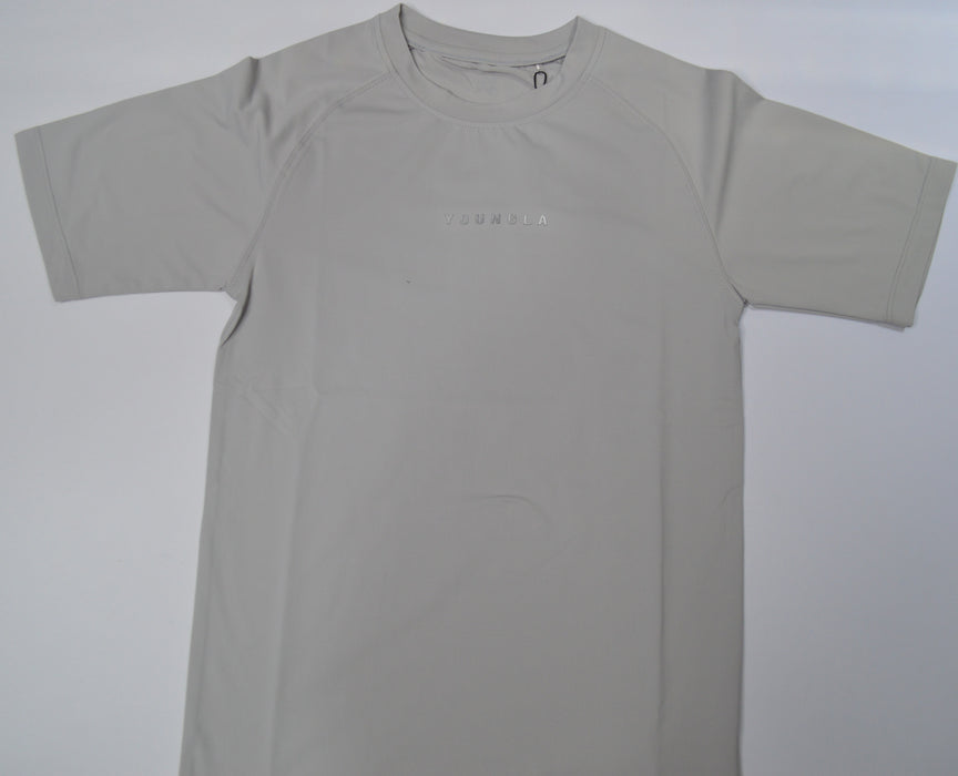 4193 - Classic Compression Tees  Light Grey