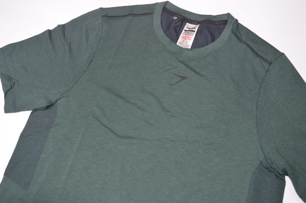 Lightweight Seamless T-Shirt - GS Victory Green/ Marl