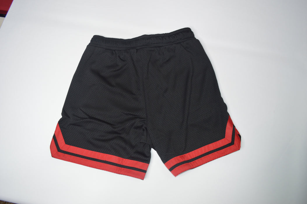 Campus Mesh Shorts - Black/Conditioning Red