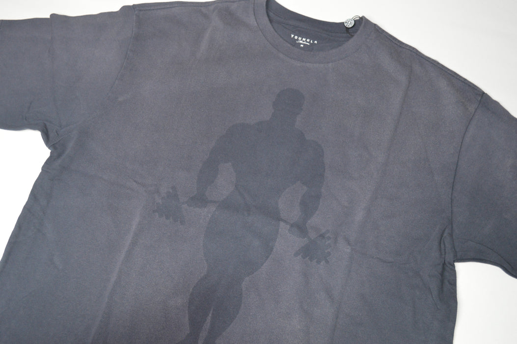 4285 GOLD'S IRON LEGACY SHADOW TEES NAVY WASH