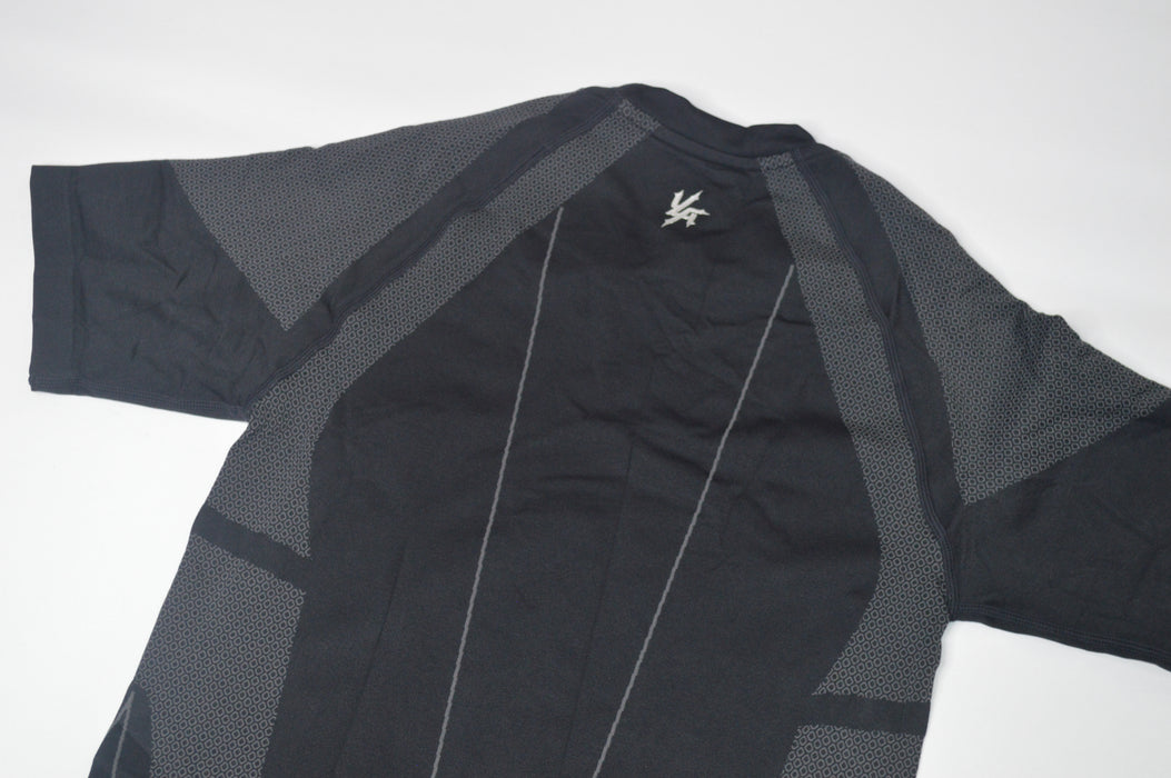 4294 - Apex Compression Tees Black