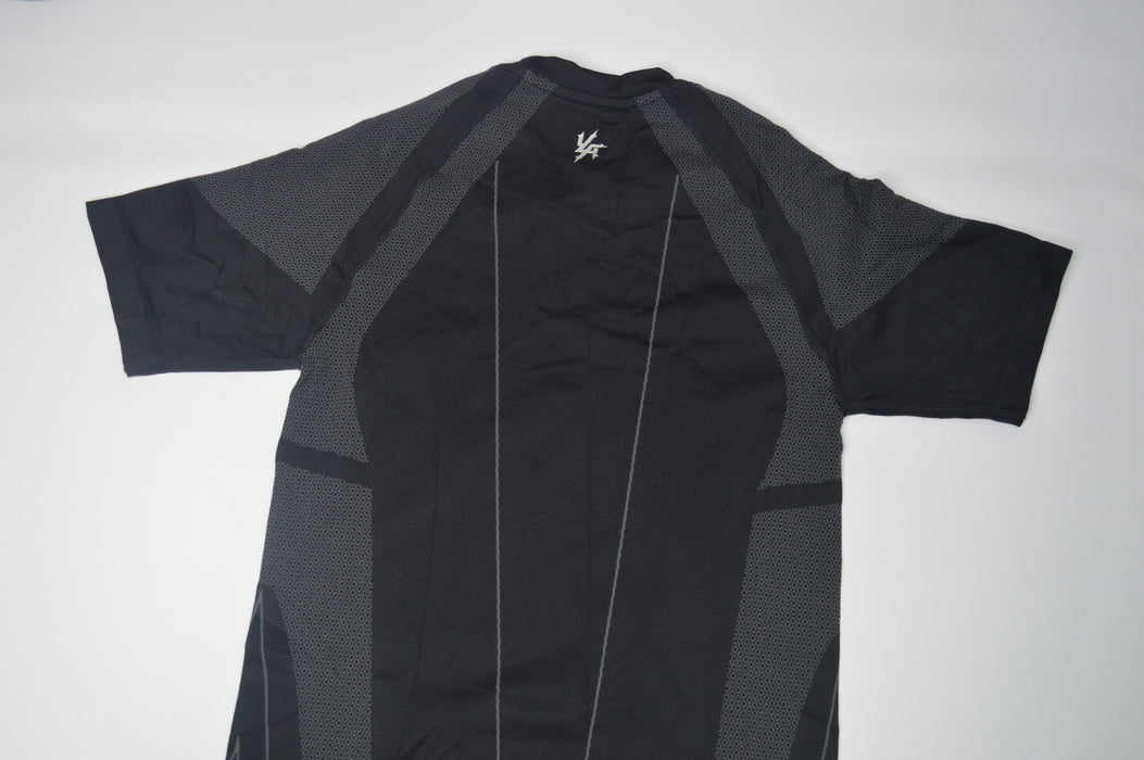 4294 - Apex Compression Tees Black