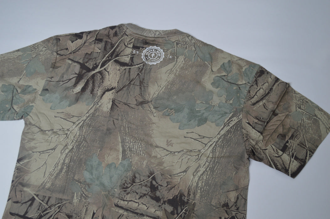 4213 GOLD'S IRON LEGACY ICON TEES BEIGE TREE CAMO