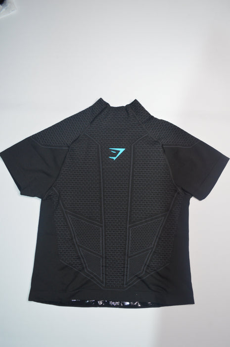 ONYX V1 BABY TEE MUJER - Black/Onyx Grey/Brand Blue