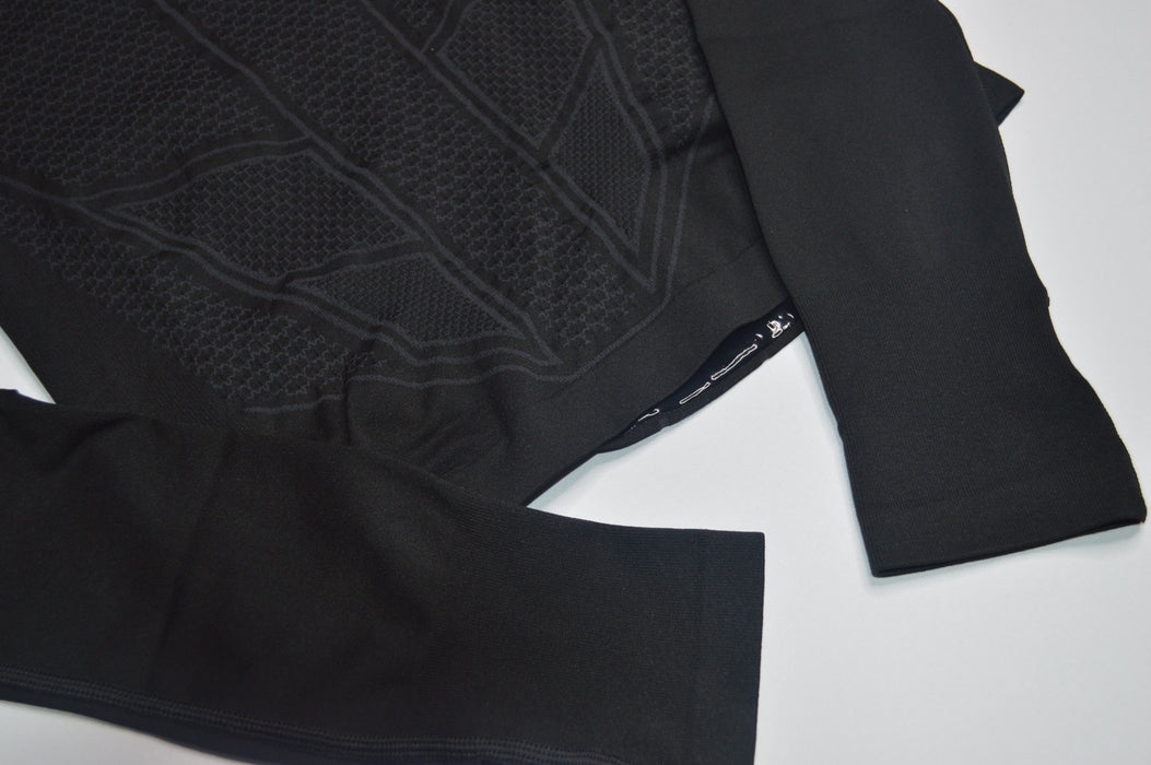 ONYX V1 LONG SLEEVE TOP - Black/Onyx Grey/Brand Blue