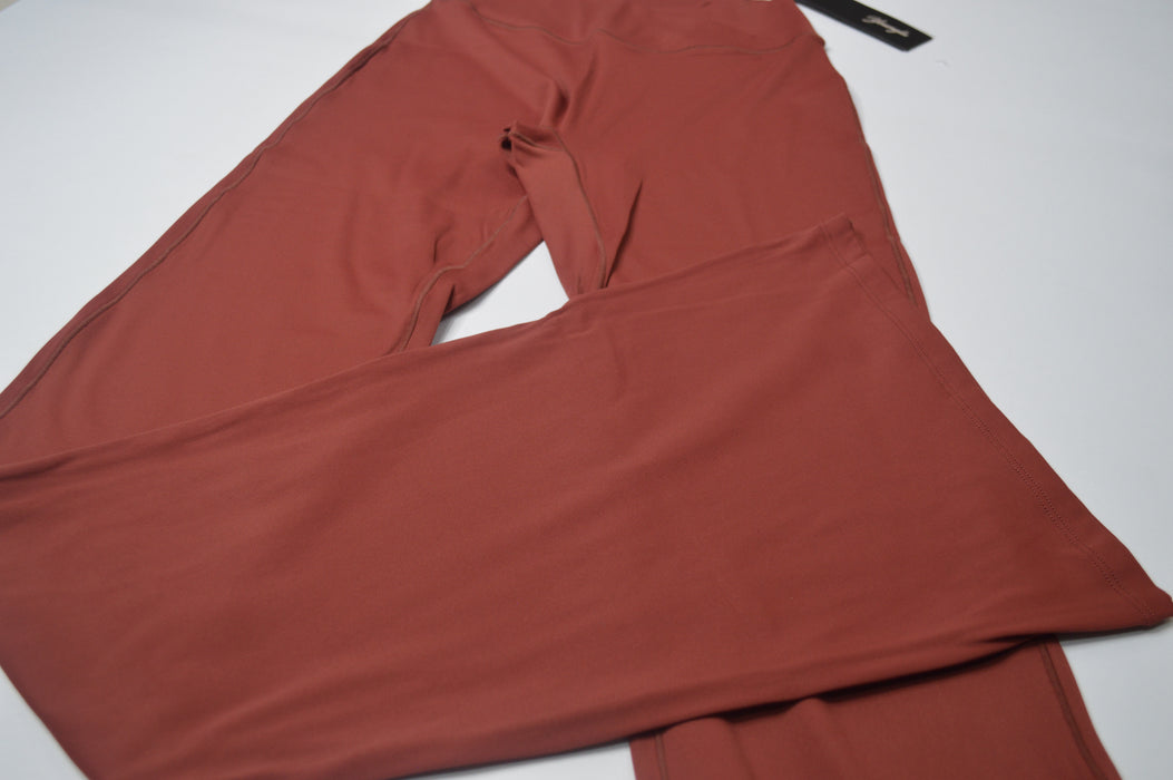 W215 - Vital Flare Leggings - Brick red