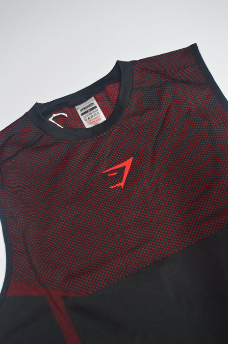ONYX 5.0 TANK - BLACK/CARMINE RED