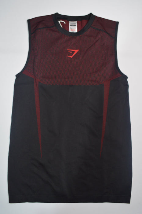 ONYX 5.0 TANK - BLACK/CARMINE RED