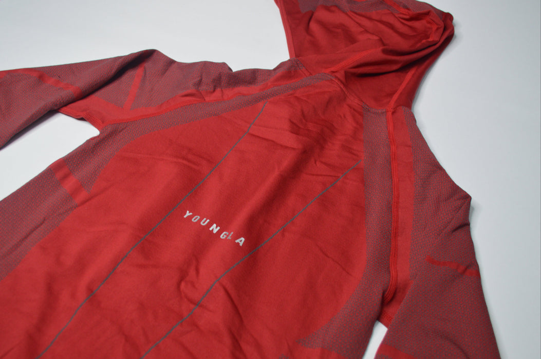 8061 - Apex Compression Zip-Ups Red