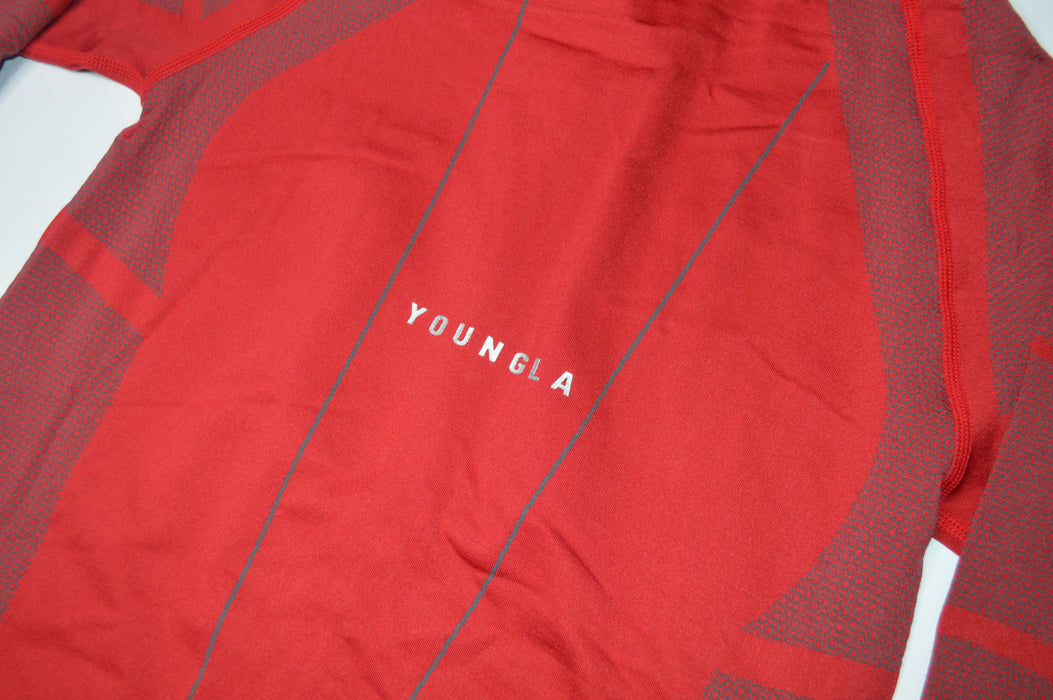 8061 - Apex Compression Zip-Ups Red