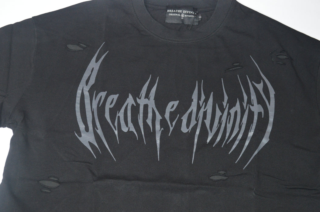 Destroyed Oversized T-shirt [DARKNESS]
