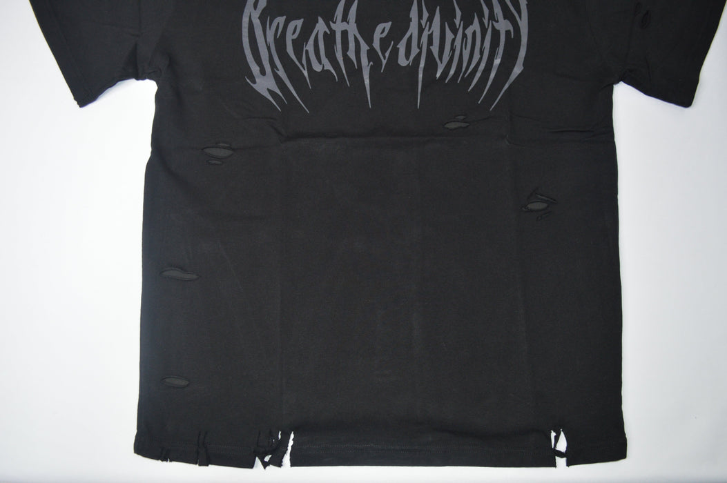 Destroyed Oversized T-shirt [DARKNESS]