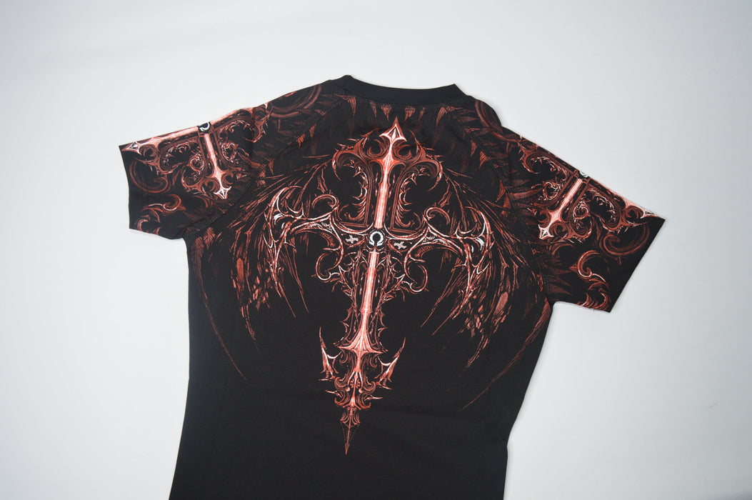 Void Tech™ Fallen Knight Short Sleeve Compression [RUBY]
