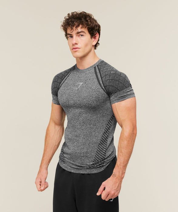 Devant Seamless T-Shirt - Black