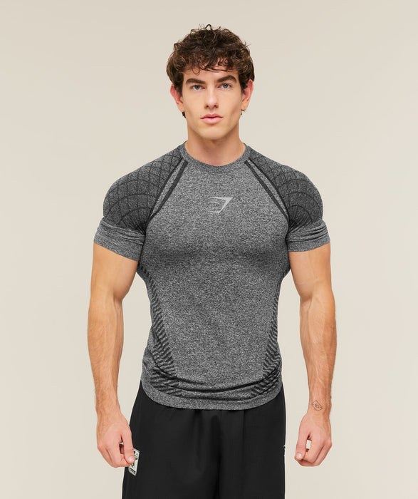Devant Seamless T-Shirt - Black