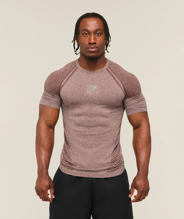 Devant Seamless T-Shirt - Espresso Brown