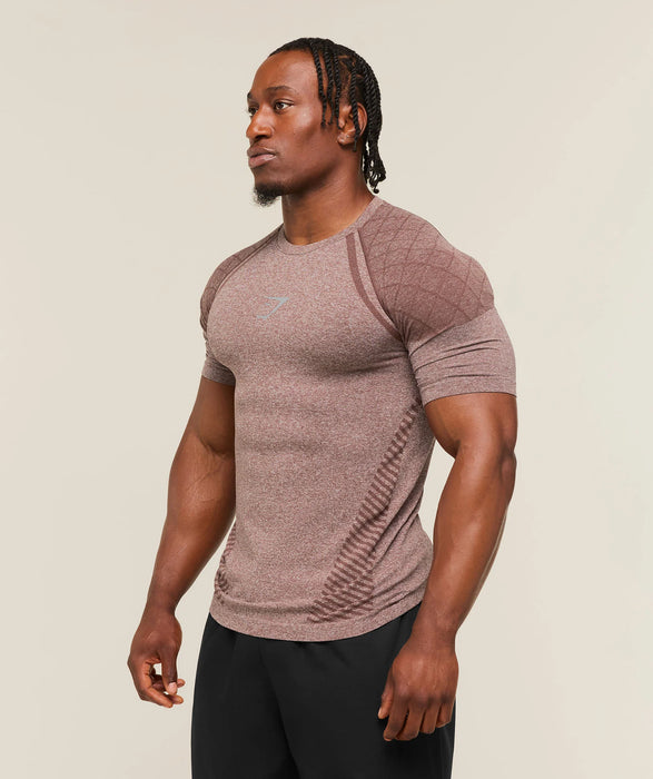 Devant Seamless T-Shirt - Espresso Brown