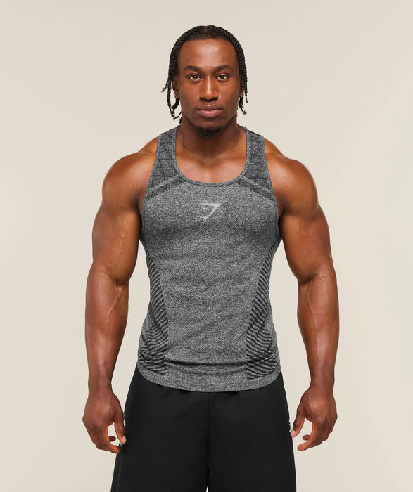 Devant Seamless Tank - Black
