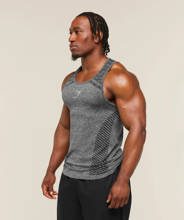 Devant Seamless Tank - Black