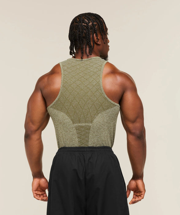 Devant Seamless Tank - Canvas Green