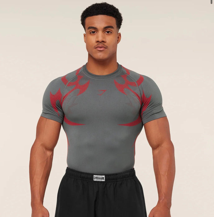 STORM SEAMLESS T-SHIRT DARK GREY