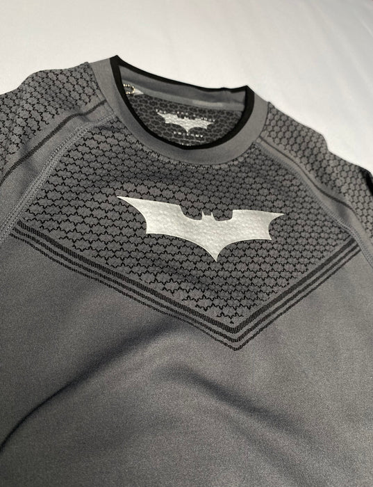 8004 - BATMAN COMPRESSION LONGSLEEVES - DARK GREY