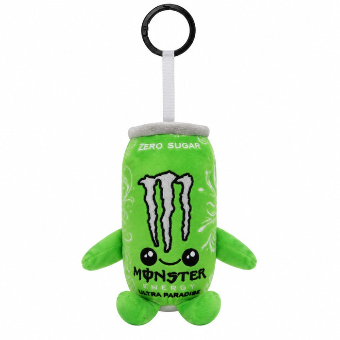 Llavero de Peluche Monster Energy de 12 cm- verde