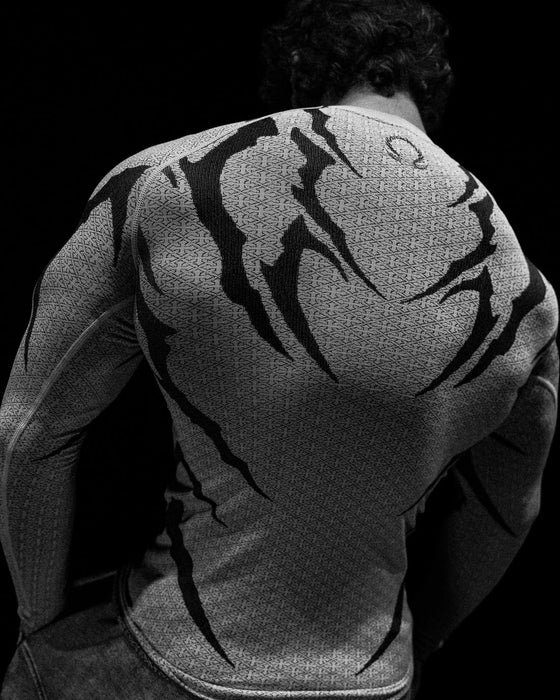 Doom Tech™ Armored Longsleeve Compression [DIVINE WHITE]