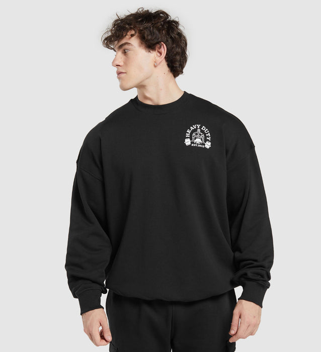 HEAVY DUTY CREW - BLACK